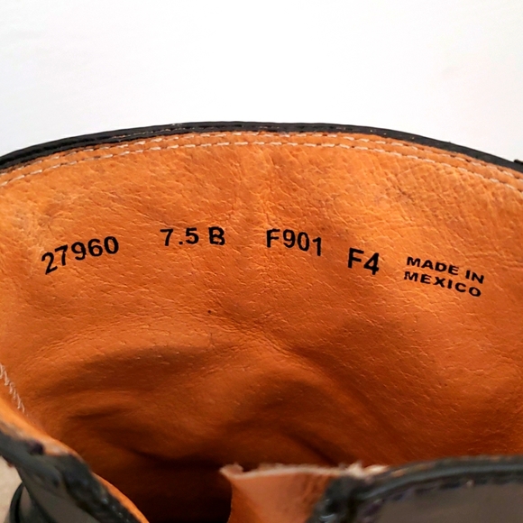 Frye Motorcycle Boots 7.5 - Picture 4 of 5